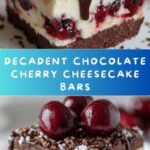 Chocolate Cherry Cheesecake Bars Recipe