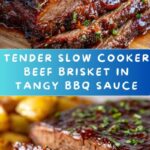 Slow Cooker Beef Brisket with BBQ Sauce Recipe