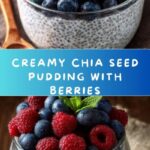 Chia Seed Pudding with Coconut Milk and Berries Recipe