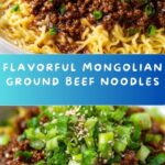 Mongolian Ground Beef Noodles Recipe