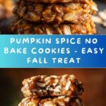 Pumpkin Spice No Bake Cookies Recipe