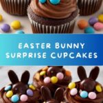 Sweet Easter Chocolate Bunny Surprise Cupcakes Recipe
