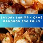 Shrimp & Crab Rangoon Egg Rolls Recipe