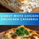 White Chicken Enchilada Casserole Recipe