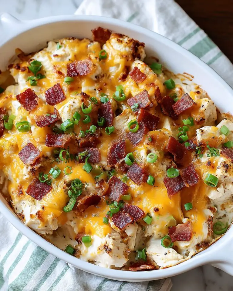 Easy Low Carb Chicken Casserole Recipe