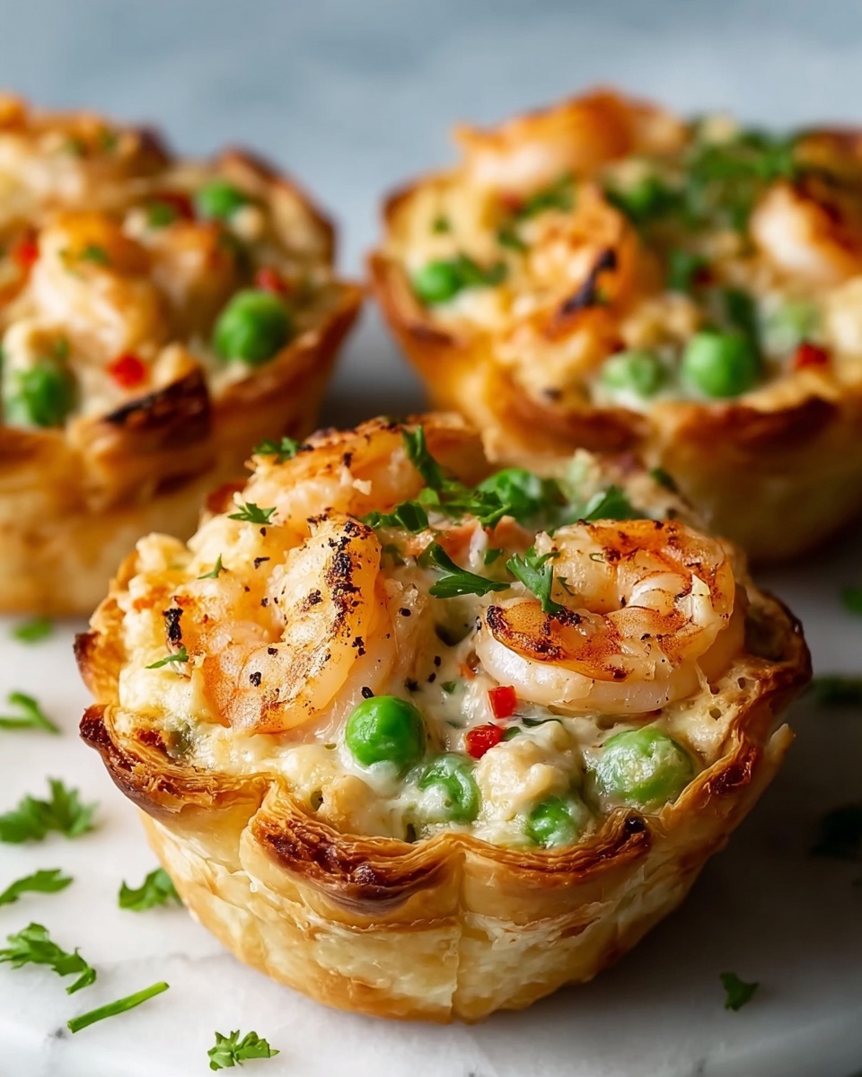 Mini Chicken Pot Pie Muffins Recipe - Recipe Image