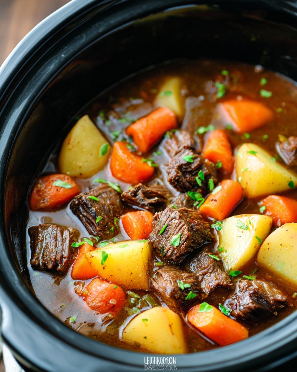 Crock Pot Beef Stew Recipe - Recipe Image