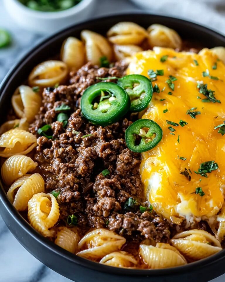 One-Pot Cheeseburger Orzo Skillet Recipe