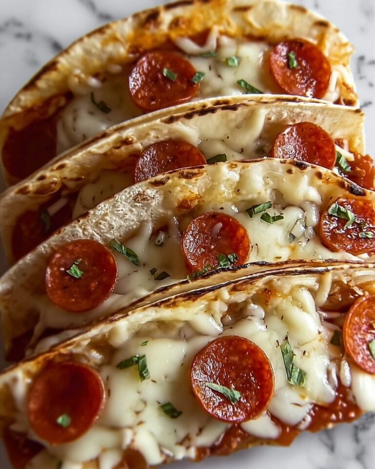 Pepperoni Pizza Tacos Recipe