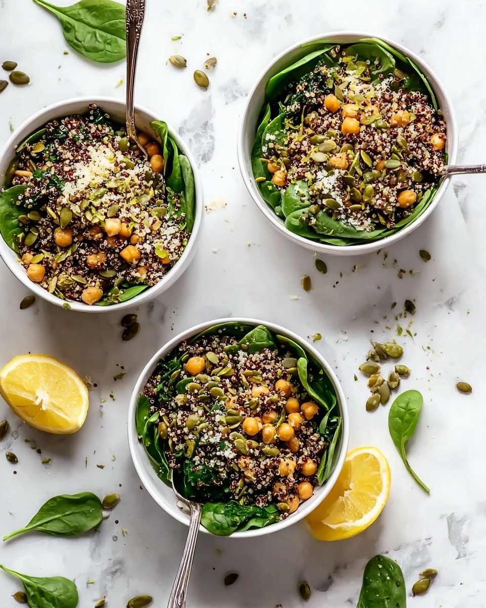 Herbed Quinoa & Chickpea Salad with Lemon Recipe - Recipe Image