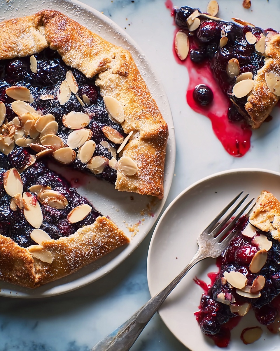 Blueberry & Almond Galette Recipe - Recipe Image