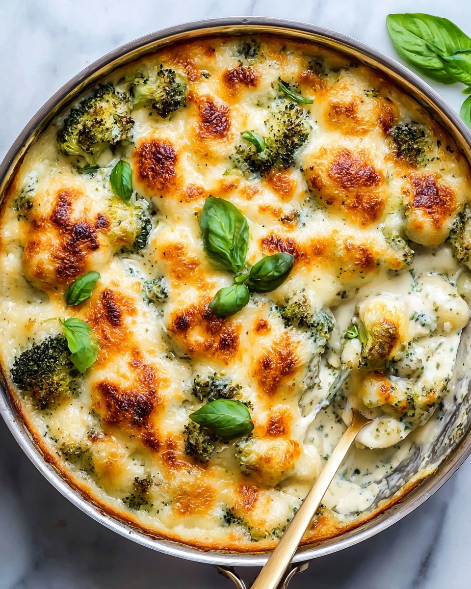 Chicken Alfredo Gnocchi Bake Recipe - Recipe Image