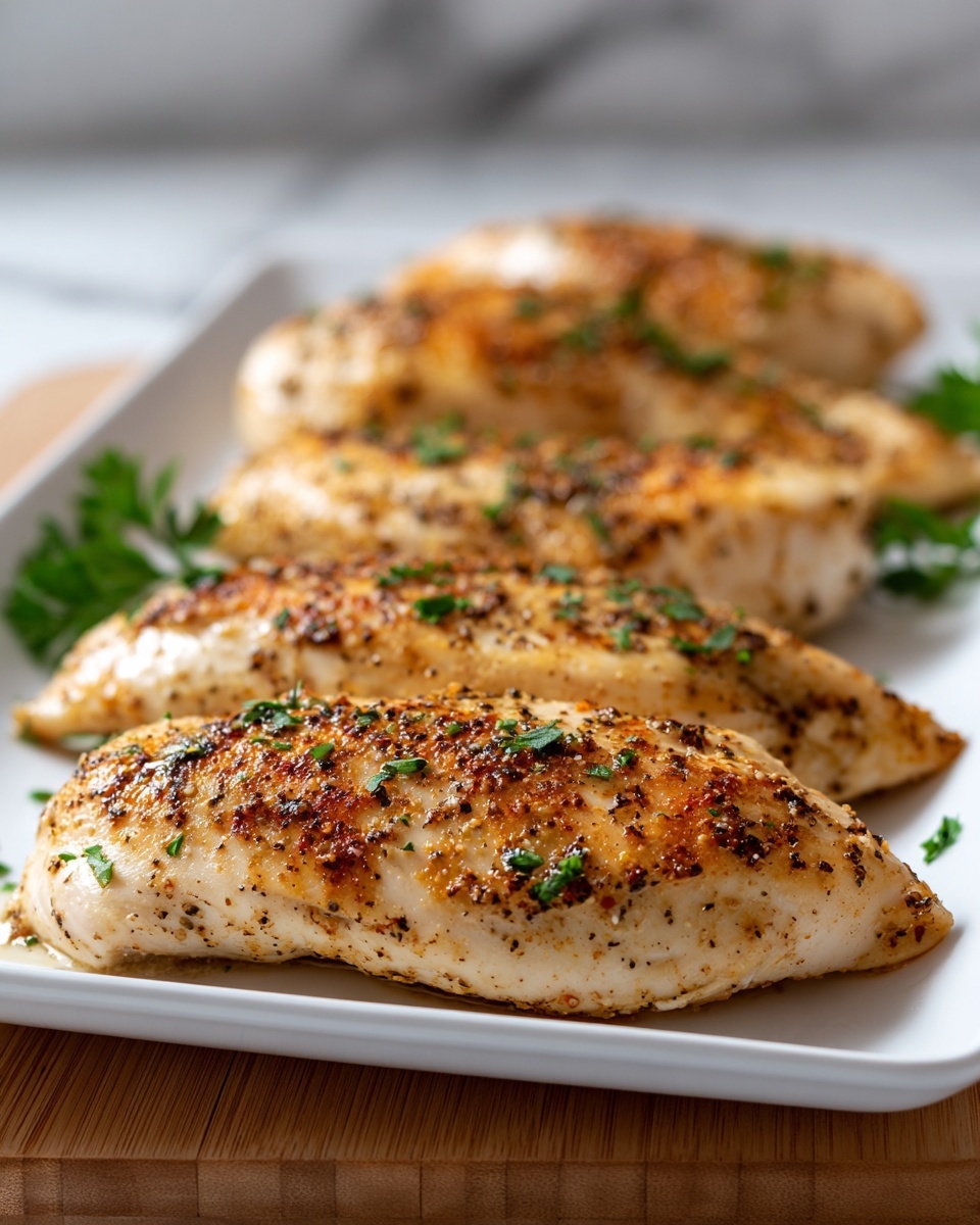 Garlic Boneless Baked Chicken Breast Recipe - Recipe Image