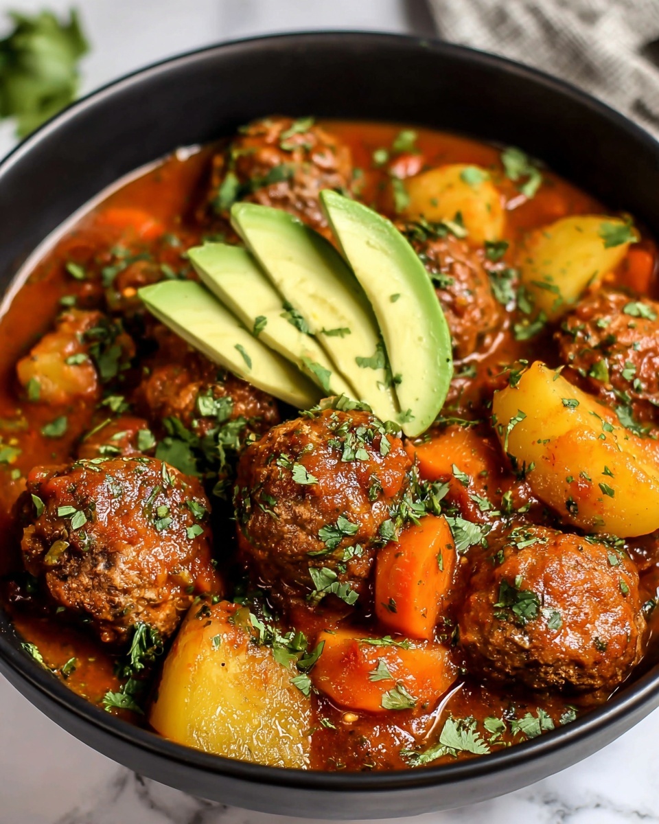 Mexican Meatball Soup Recipe - Recipe Image