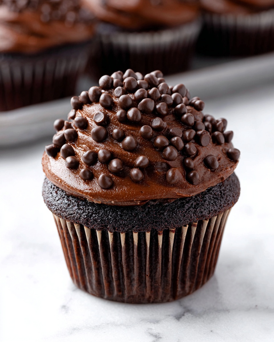 Ultimate Double Chocolate Cupcakes Recipe - Recipe Image