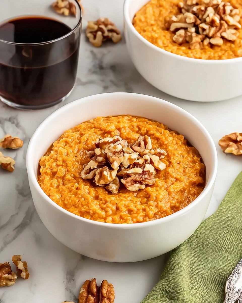 Instant Pot Steel Cut Pumpkin Oatmeal Recipe - Recipe Image