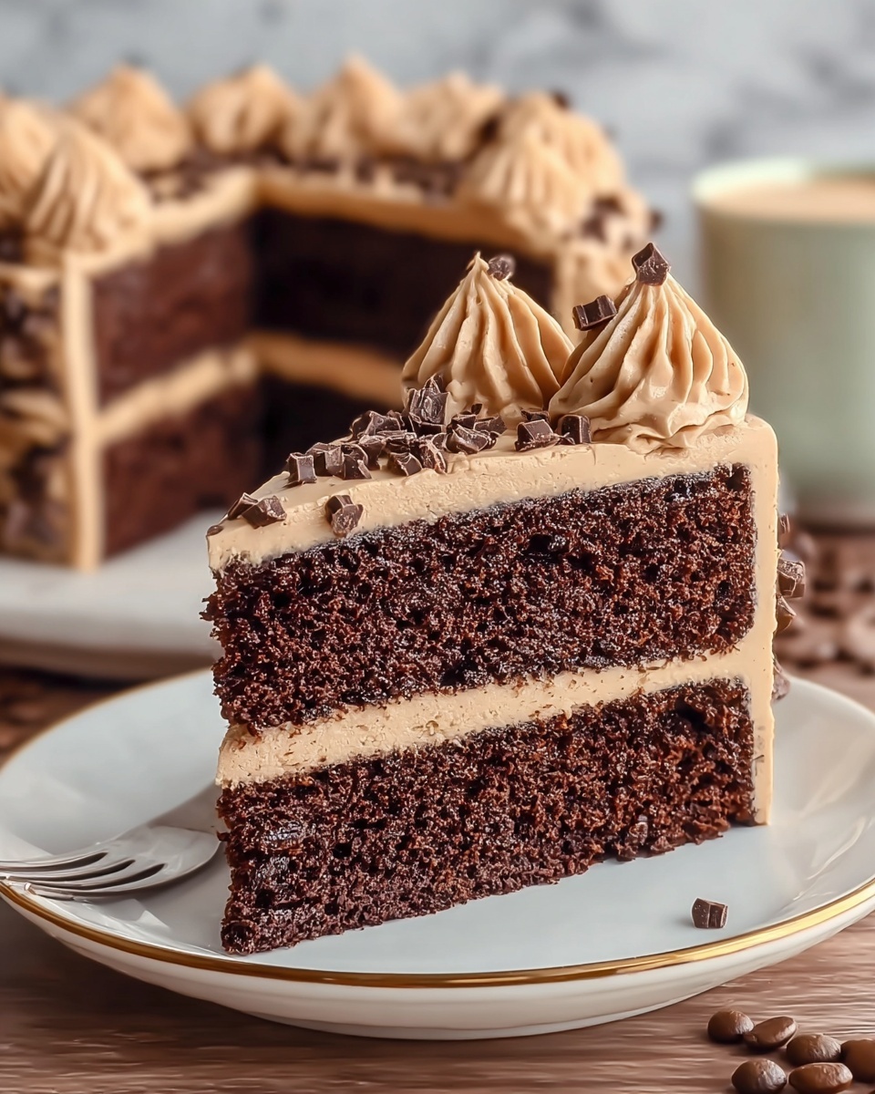 Coffee Chocolate Cake Recipe - Recipe Image