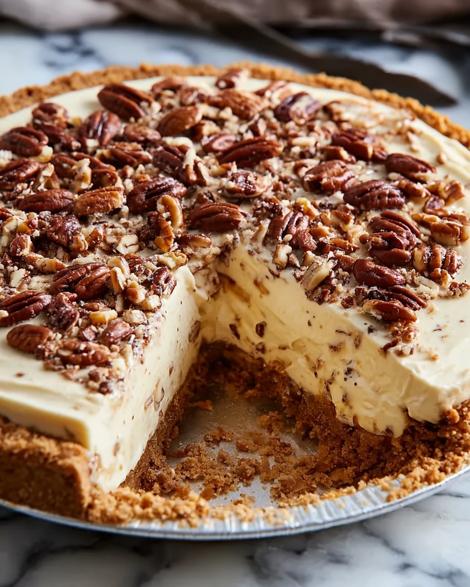 Pecan Cream Pie Recipe - Recipe Image