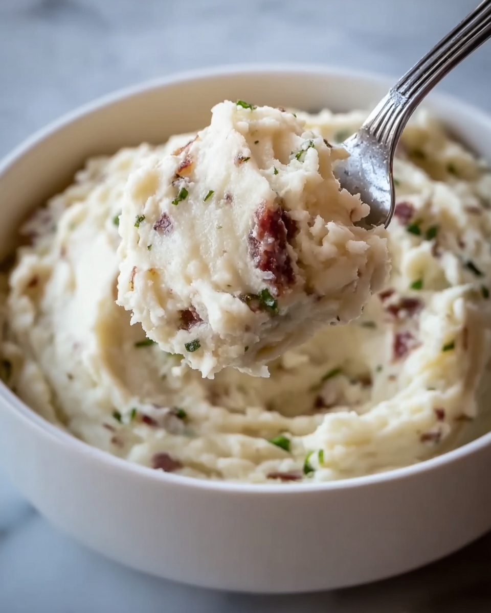 Easy Garlic Mashed Potatoes Recipe - Recipe Image