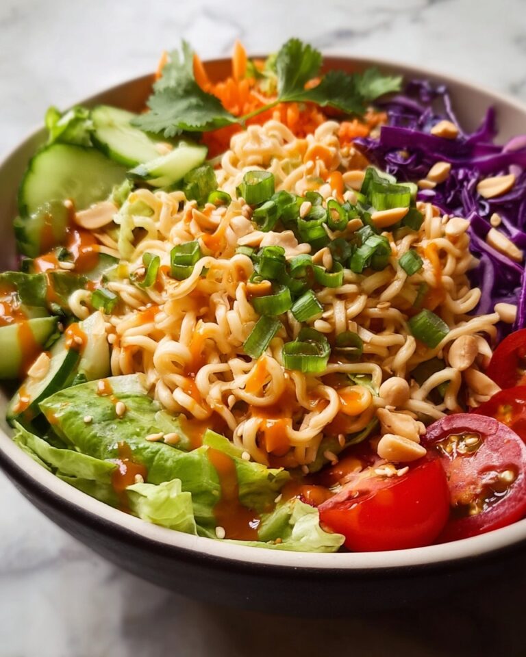 Crunchy Asian Ramen Noodle Salad Recipe