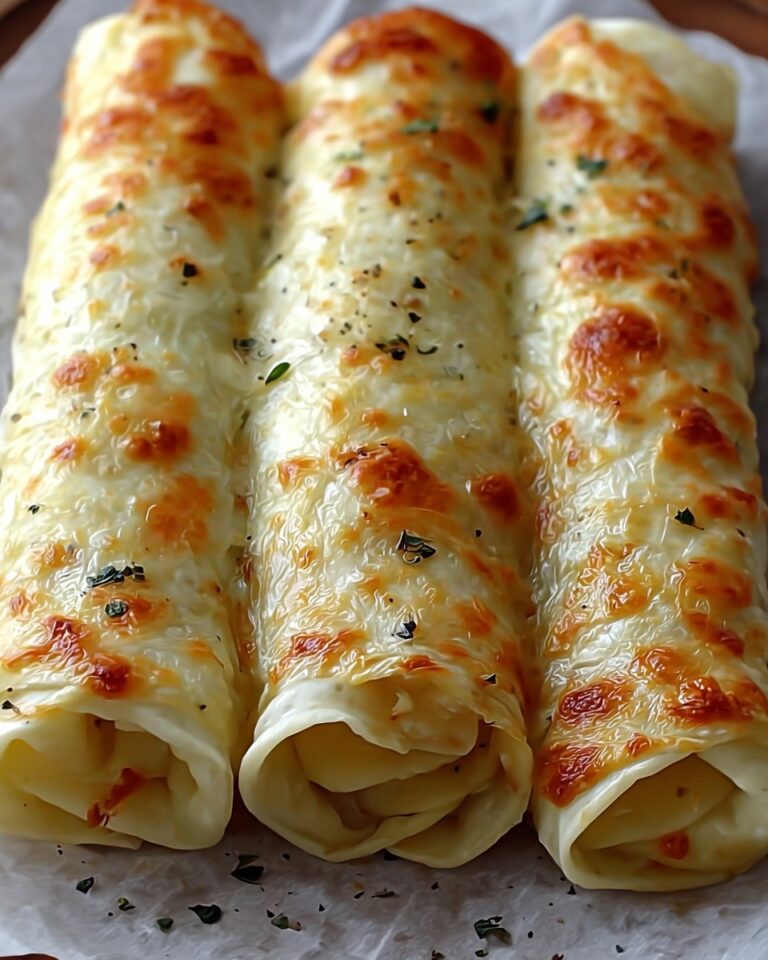 Cheesy Garlic Butter Rollups Recipe