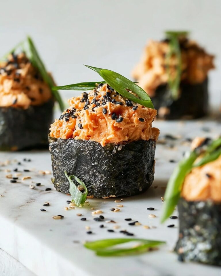 Baked Salmon Sushi Cups Recipe