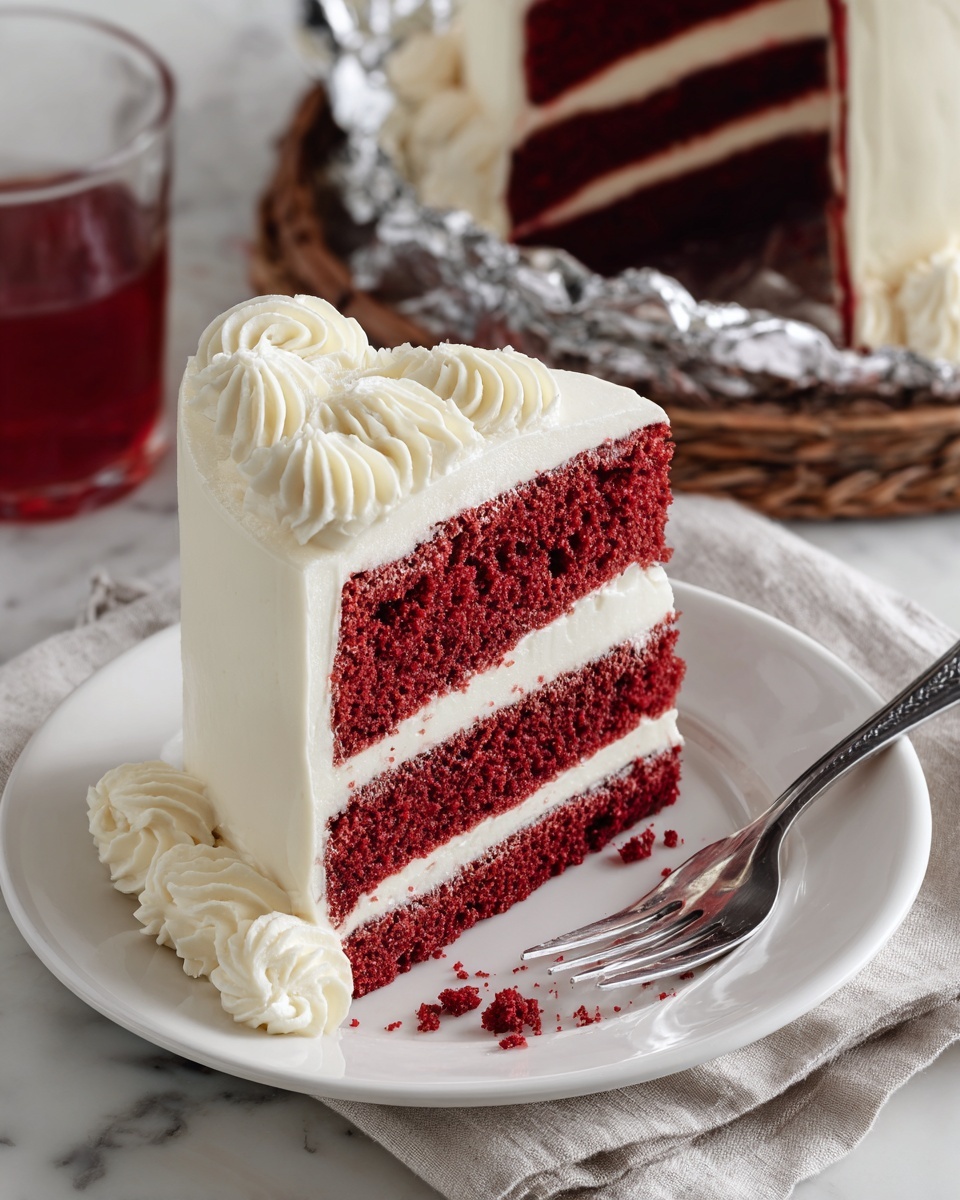 The BEST Red Velvet Cake Recipe - Recipe Image
