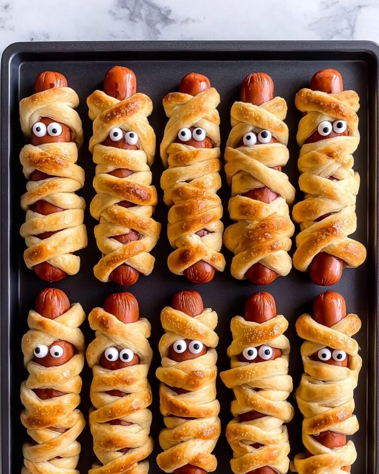 Mummy Dogs Halloween Appetizer Recipe