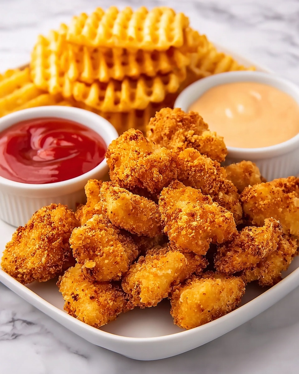 Homemade Chicken Nuggets with Crispy Panko Coating Recipe - Recipe Image