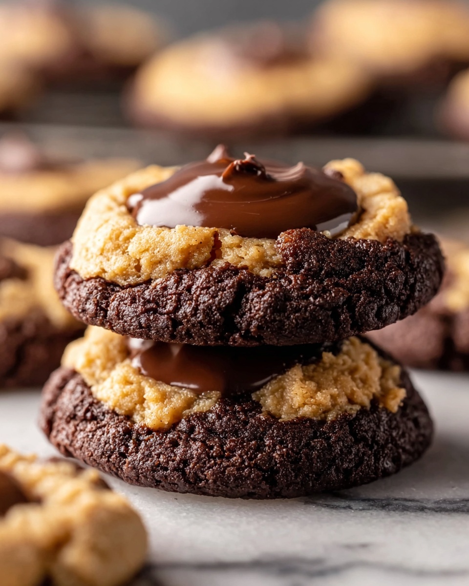 Peanut Butter Buckeye Cookies Recipe - Recipe Image