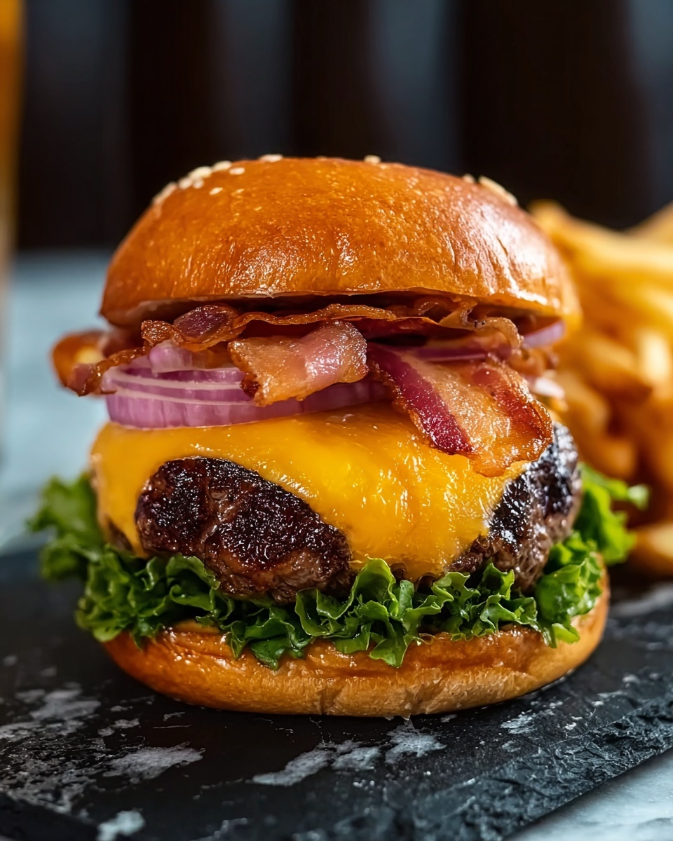 Cheddar Ranch Beef Burgers Recipe - Recipe Image