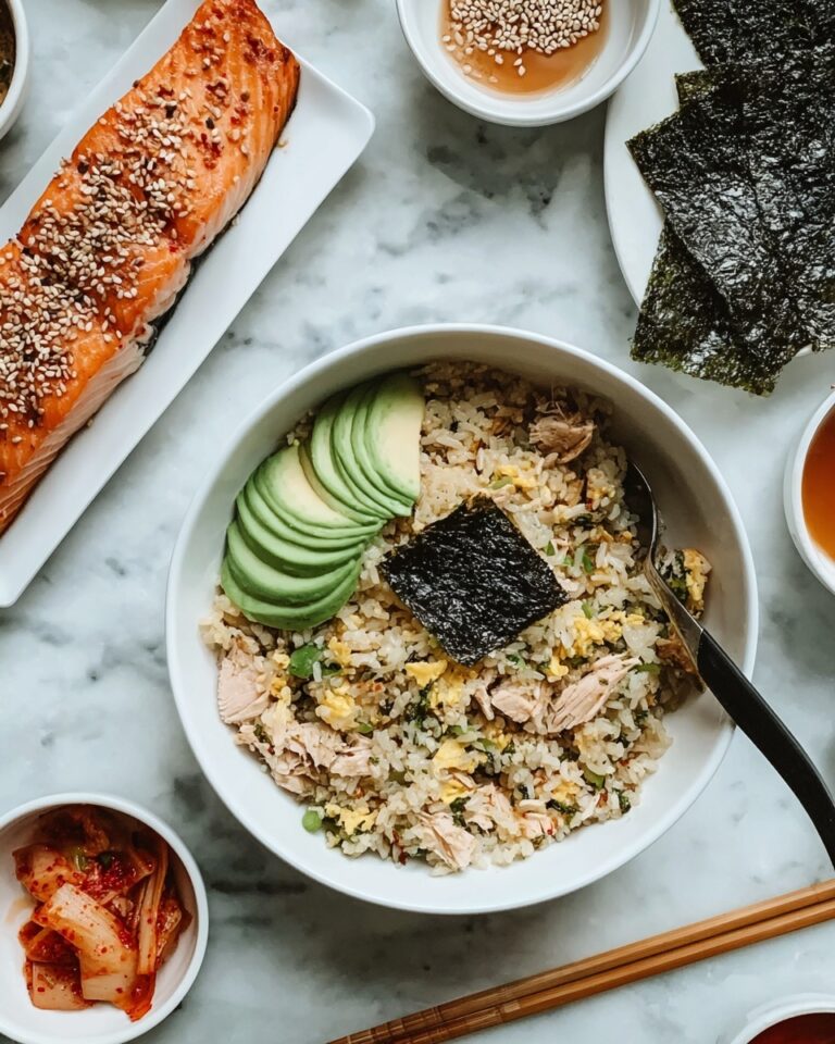 TikTok Salmon Rice Bowl Recipe