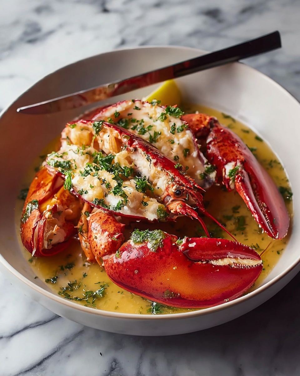 Lazy Lobster: Easy Garlic Butter Recipe for Delicious Seafood Recipe - Recipe Image