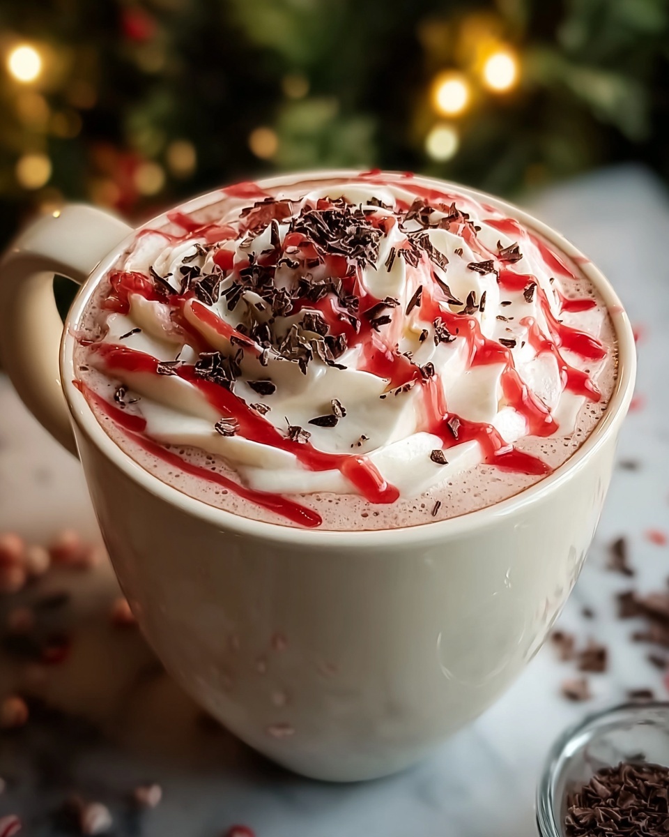 Christmas Eve Creamy Crockpot Hot Chocolate Recipe - Recipe Image