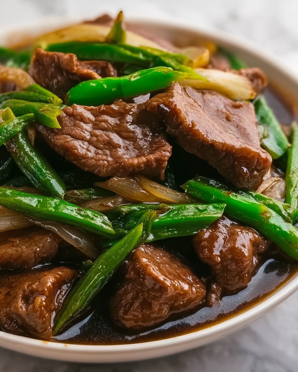 Oyster Sauce Beef & Onion Stir-Fry Recipe - Recipe Image