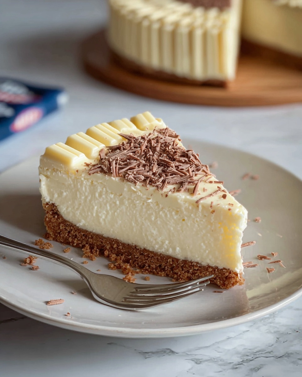 Milky Bar No-Bake Cheesecake Recipe - Recipe Image