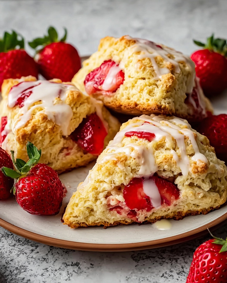 Strawberry Scones Recipe - Recipe Image