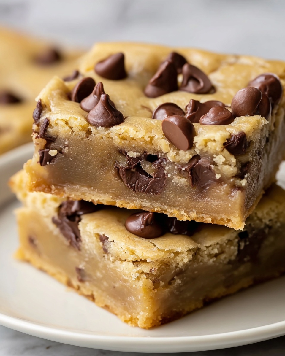 Peanut Butter Chocolate Chip Banana Bars Recipe - Recipe Image