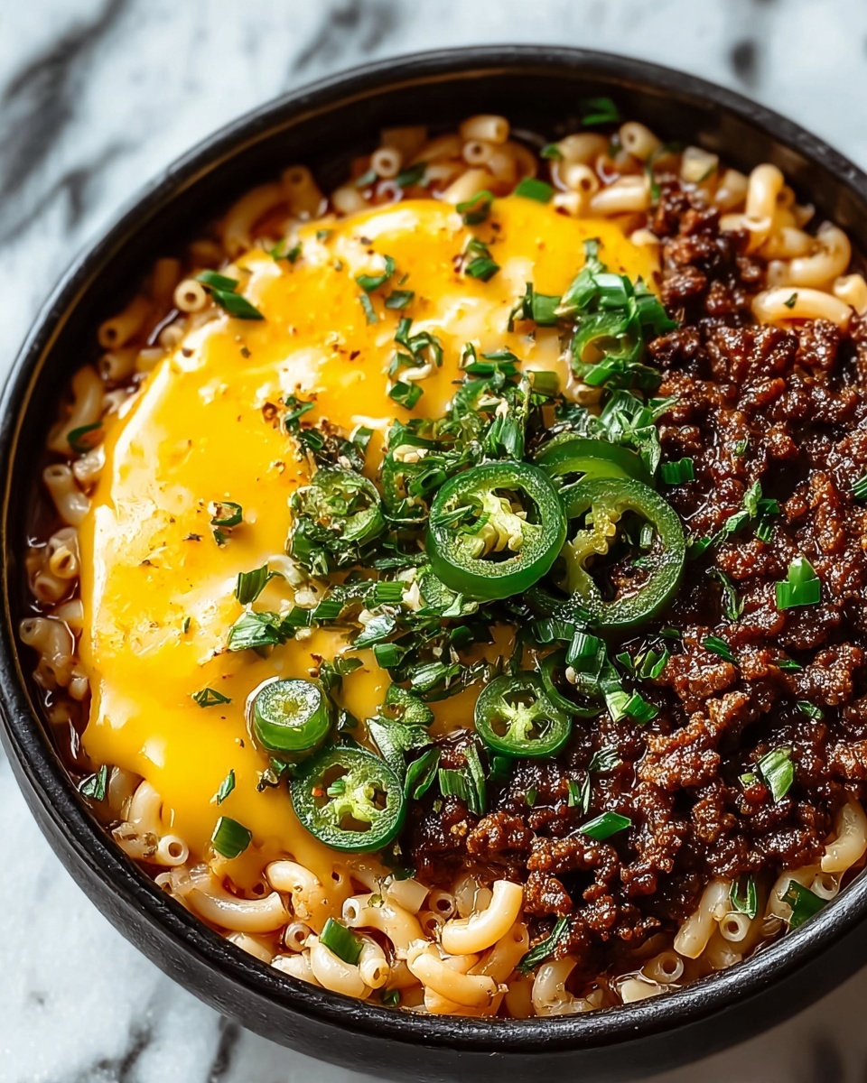 One-Pot Cheeseburger Orzo Skillet Recipe - Recipe Image