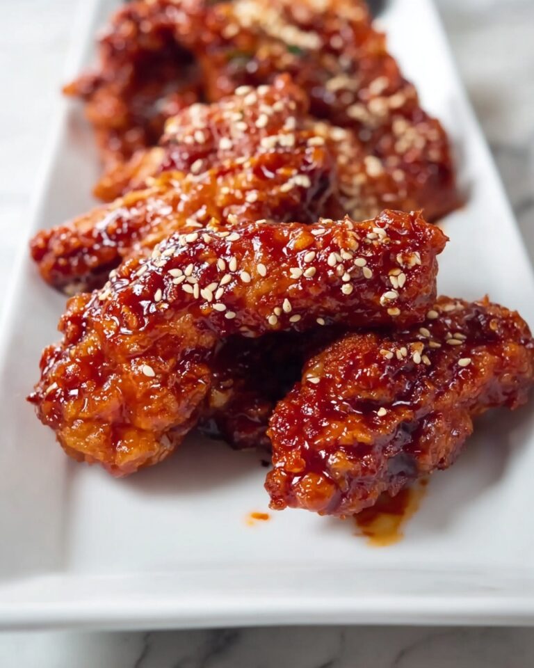 Sweet and Spicy Korean Fried Chicken (Yangnyeom Chicken) Recipe