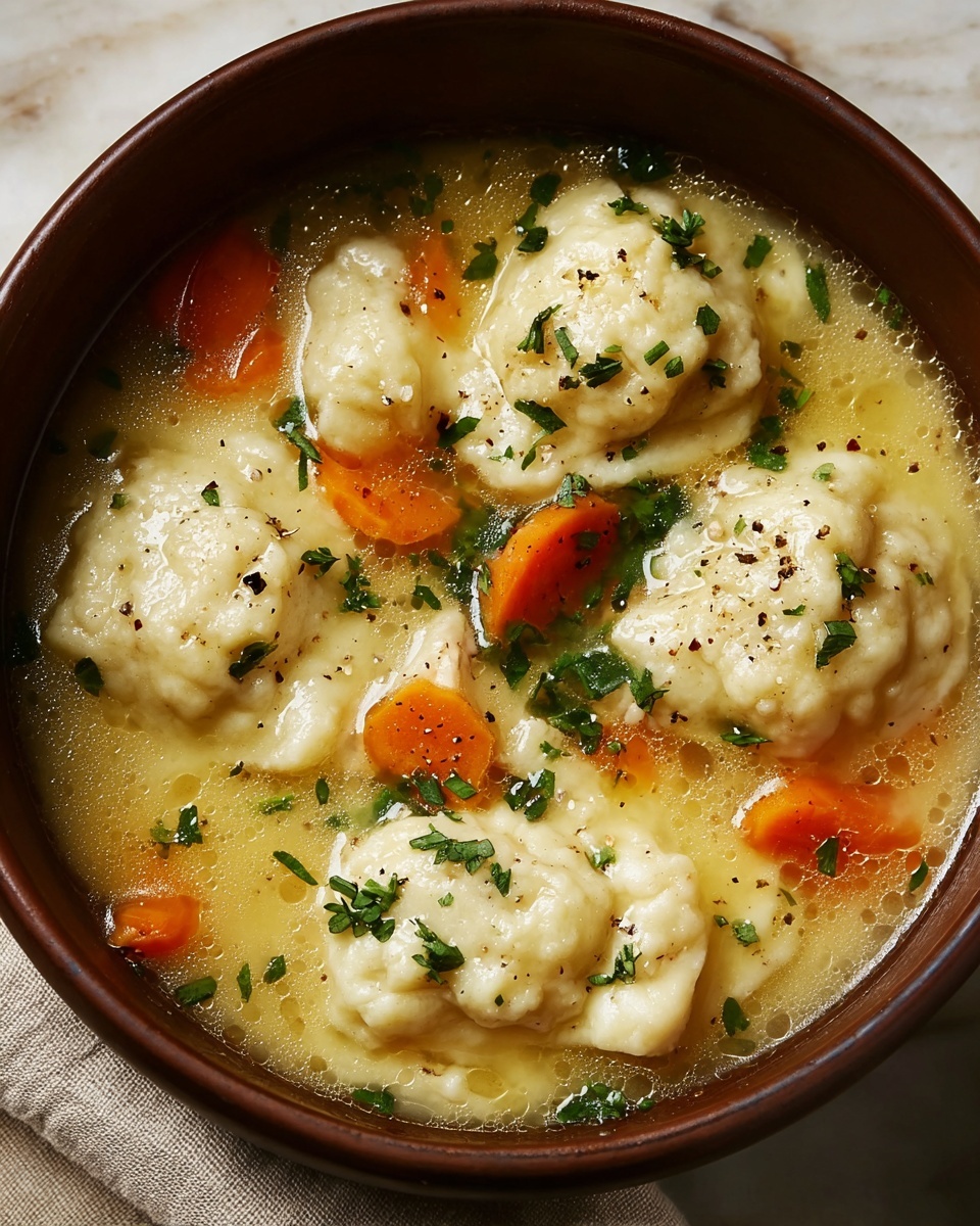 Chicken and Dumpling Soup Recipe - Recipe Image