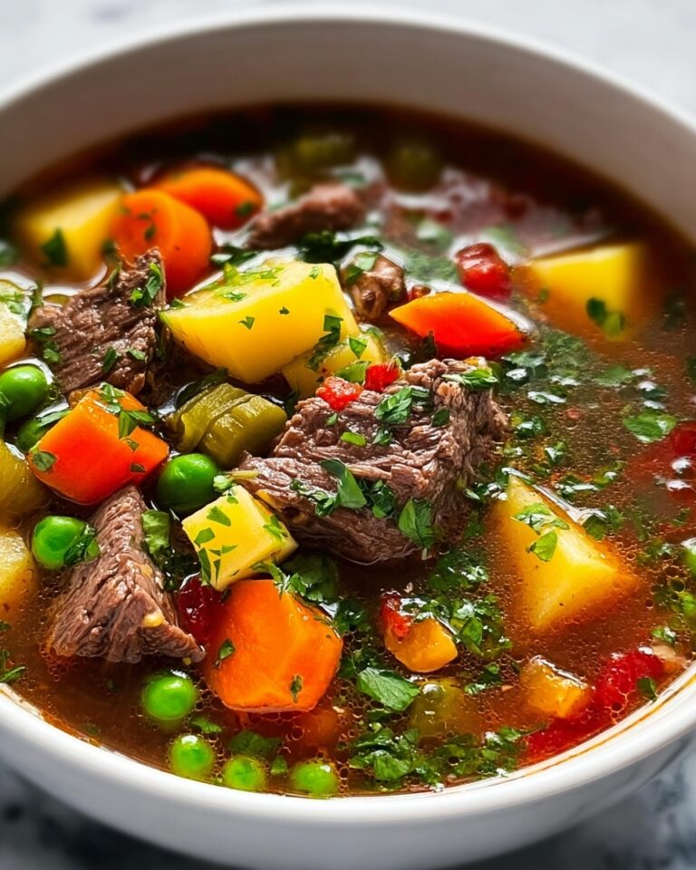 Beef Vegetable Soup Recipe