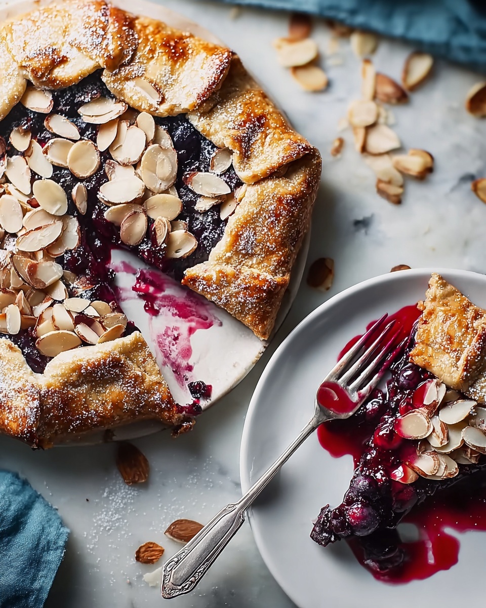 Blueberry & Almond Galette Recipe - Recipe Image
