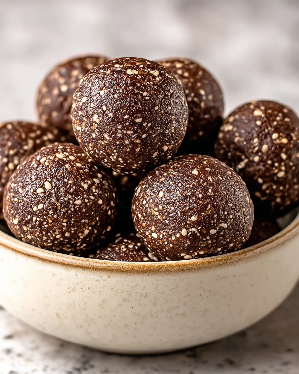Wholesome Chocolate Bliss Balls Recipe - Recipe Image