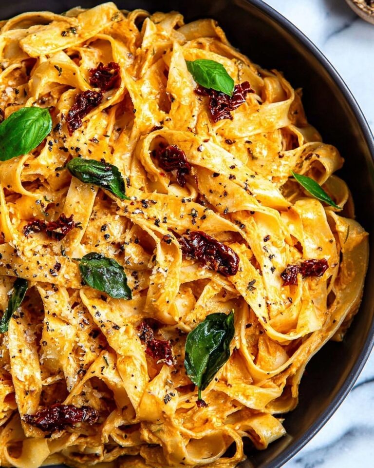 Creamy Sun-Dried Tomato Fettuccine: A Deliciously Easy Recipe to Try Today Recipe