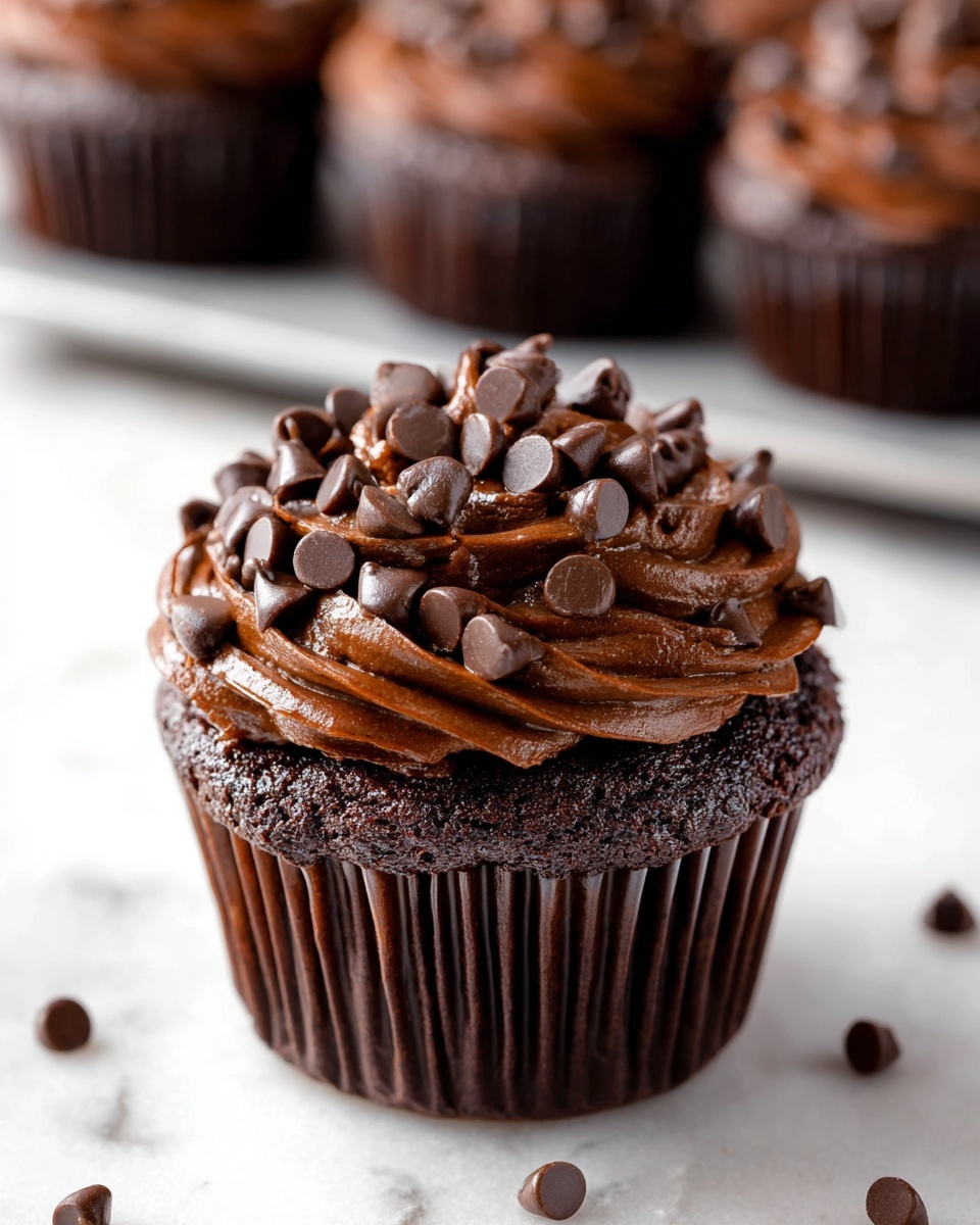 Ultimate Double Chocolate Cupcakes Recipe - Recipe Image