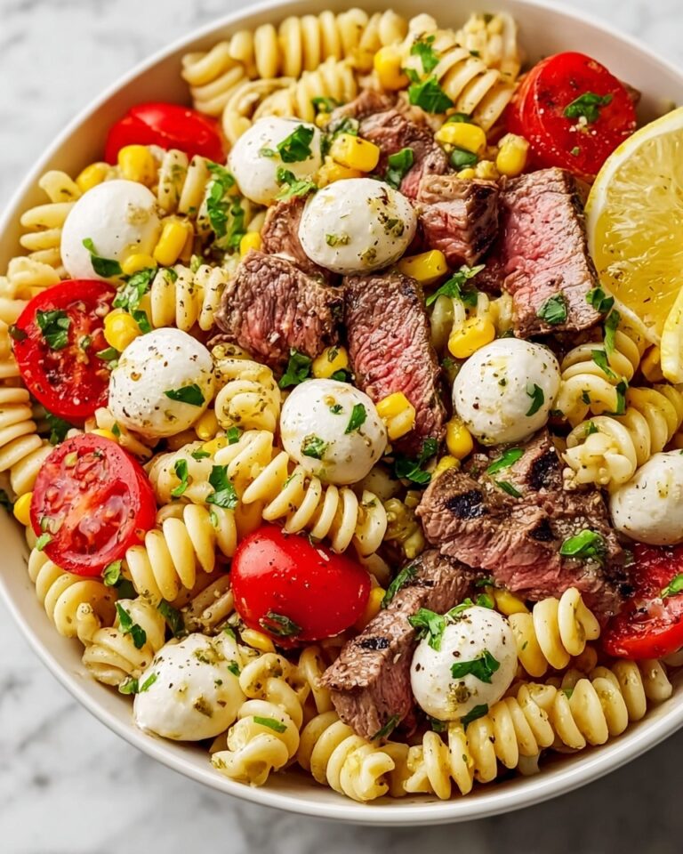 Chimichurri Steak Pasta Salad Recipe