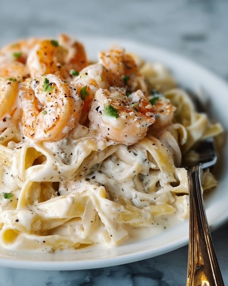Shrimp Fettuccine Alfredo Recipe