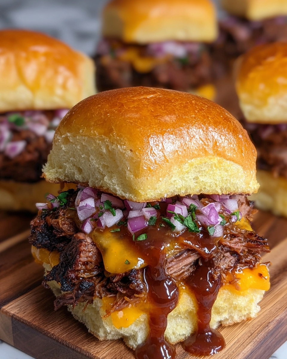 Hawaiian BBQ Beef Sliders Recipe - Recipe Image