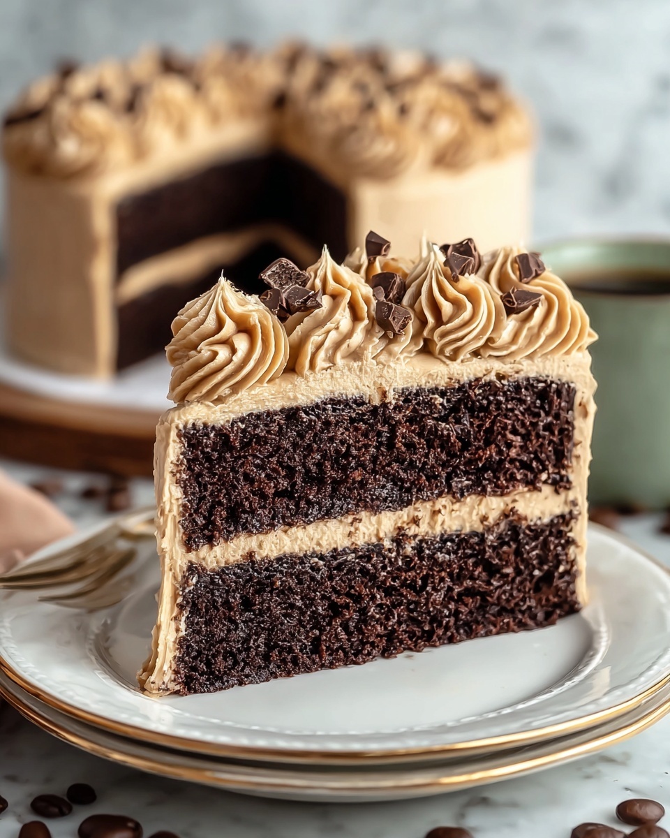 Coffee Chocolate Cake Recipe - Recipe Image